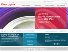 Tablet Screenshot of fluorogistx.com